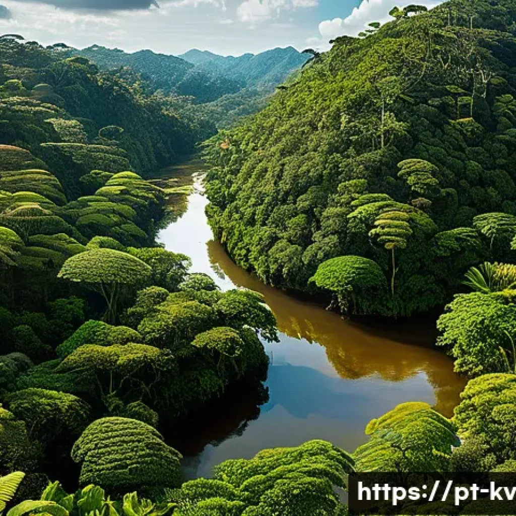 서식지 회복을 위한 장기적 계획 수립 - A vibrant Brazilian Atlantic Forest restoration scene showing diverse native flora and fauna thrivin...