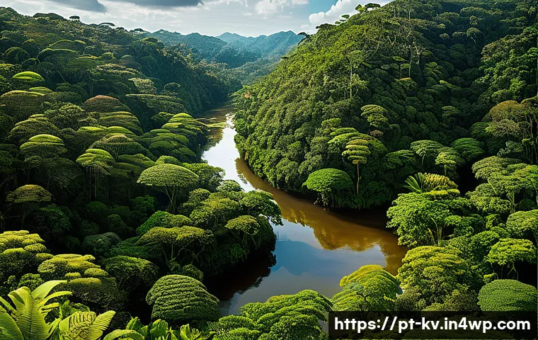 서식지 회복을 위한 장기적 계획 수립 - A vibrant Brazilian Atlantic Forest restoration scene showing diverse native flora and fauna thrivin...