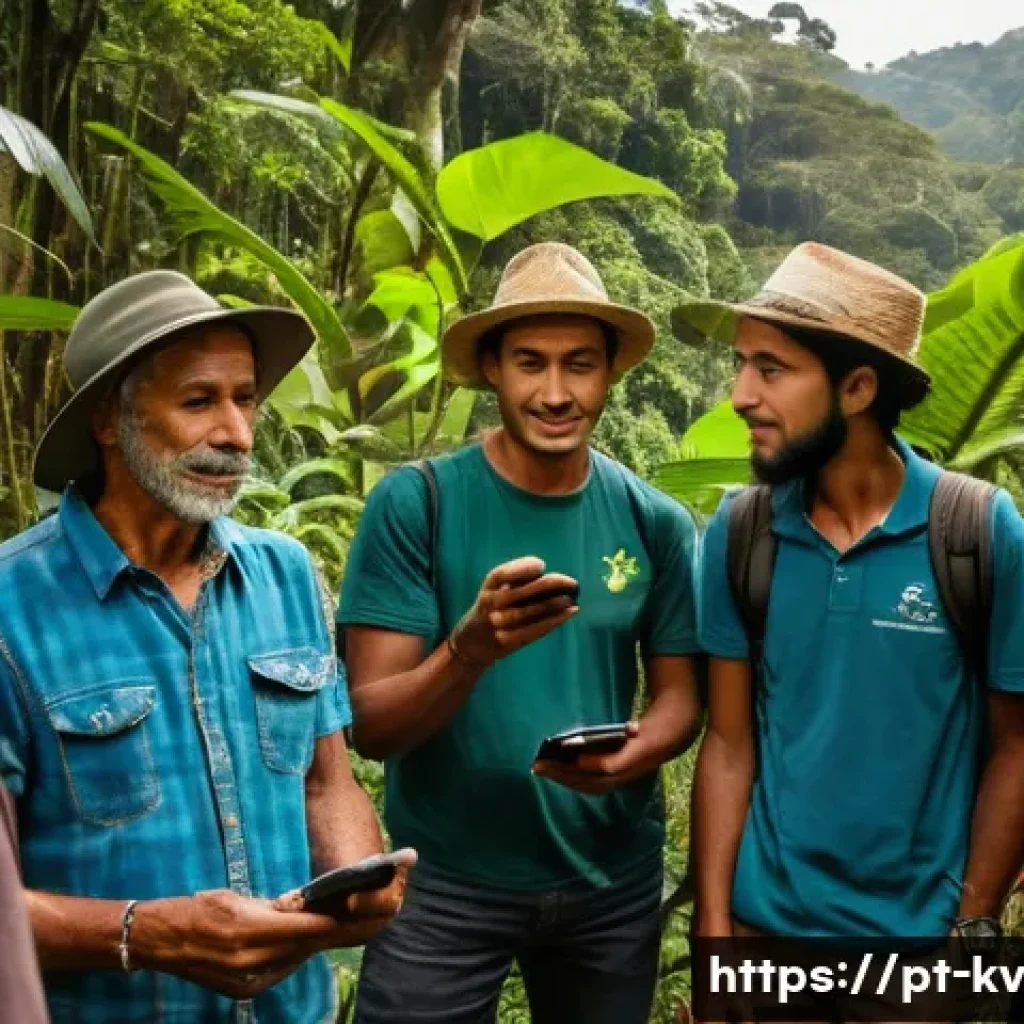 서식지 회복을 위한 지역 자원 지도 작성 - A vibrant Brazilian community group actively engaged in participatory biodiversity mapping within a ...