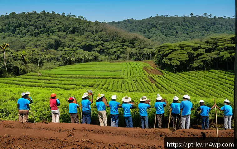 서식지 회복 프로젝트의 진행 상황 모니터링 - A vibrant community-led environmental restoration project in São Paulo’s Atlantic Forest region, sho...